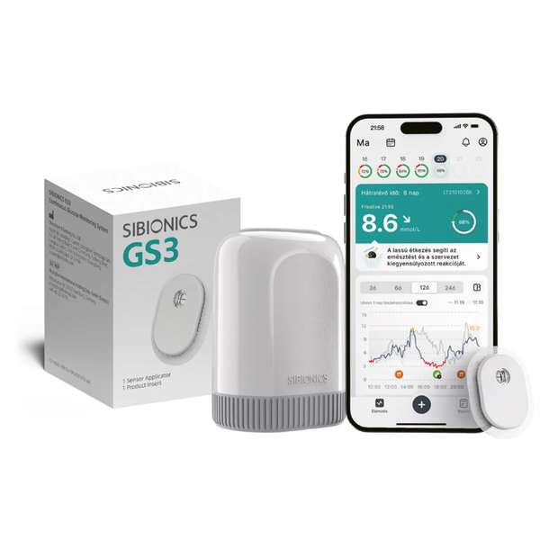 SiBionics® GS3 - Continuous Glucose Monitoring System (14D)